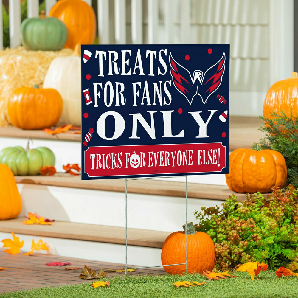Washington Capitals Yard Sign, Halloween Treats for Fans - NHL Home