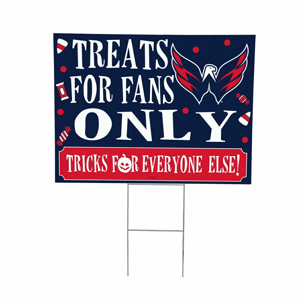 Washington Capitals Yard Sign, Halloween Treats for Fans - NHL Home