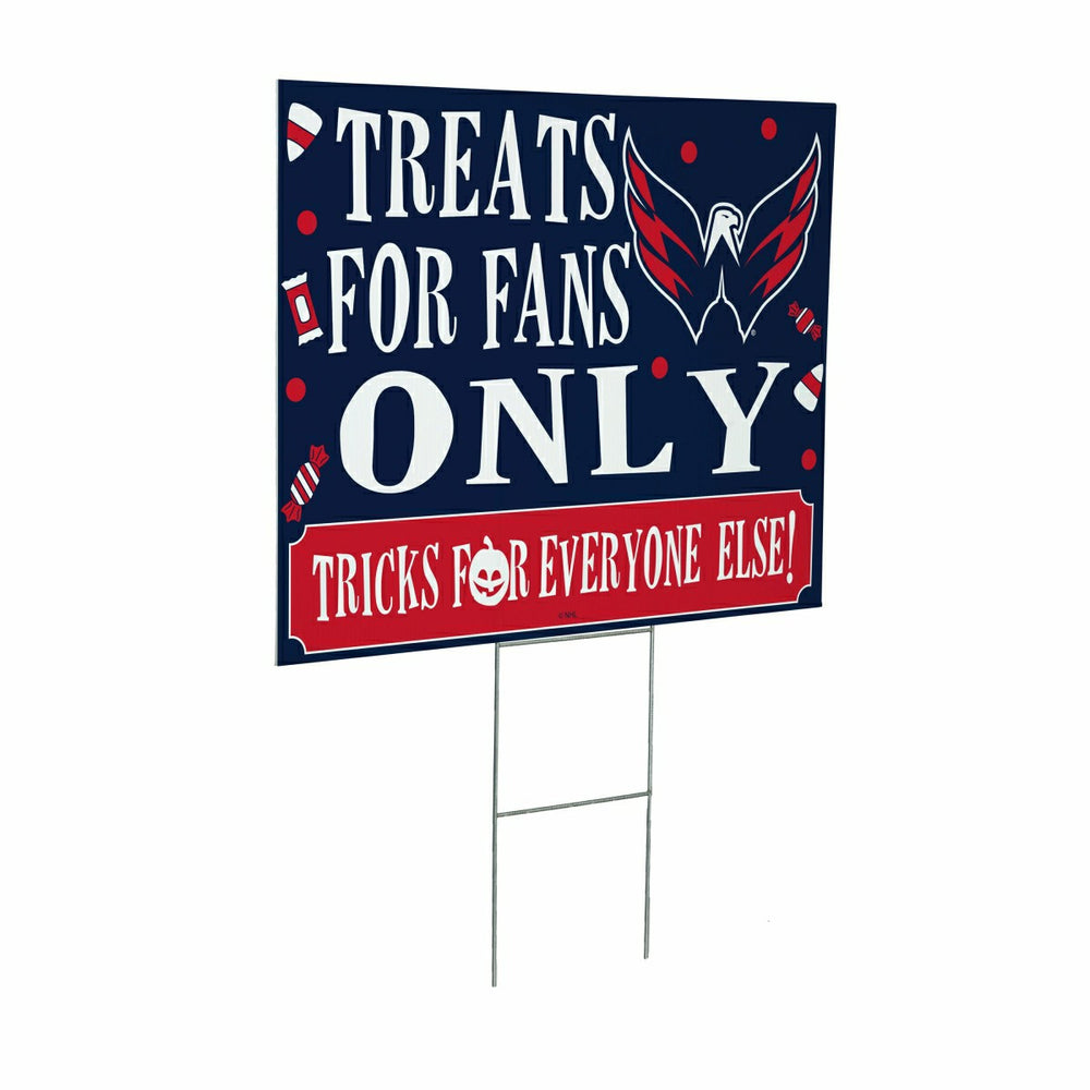 Washington Capitals Yard Sign, Halloween Treats for Fans - NHL Home