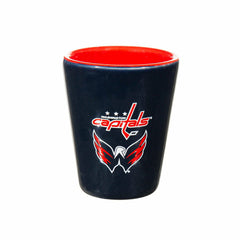Washington Capitals 4-Piece Ceramic and Glass 2oz. Shot Glass Set - NHL Home