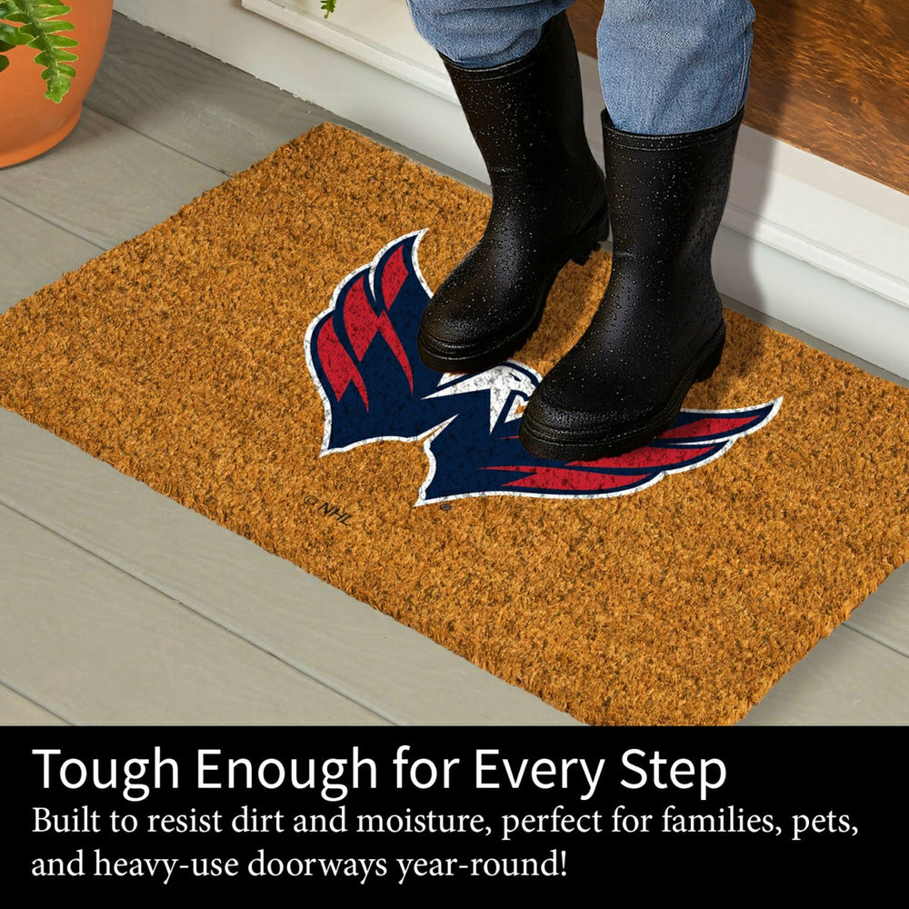 Coir Mat, 16"x28", Washington Capitals - NHL