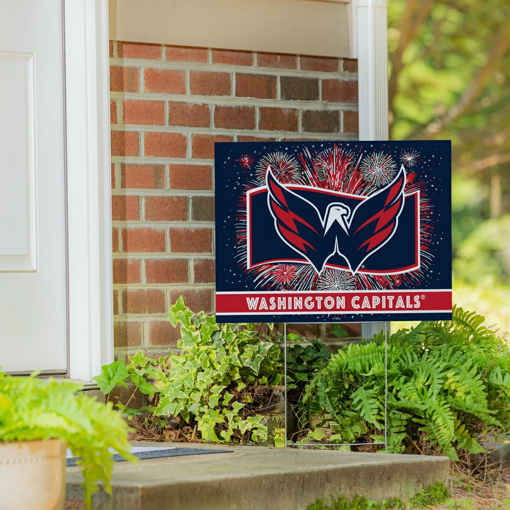 Washington Capitals Yard Sign, Patriotic - NHL Home