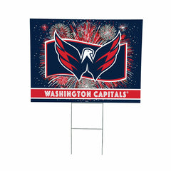 Washington Capitals Yard Sign, Patriotic - NHL Home