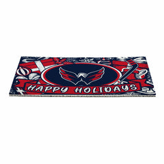 Washington Capitals Holiday PVC Mat, 28"x16" - NHL
