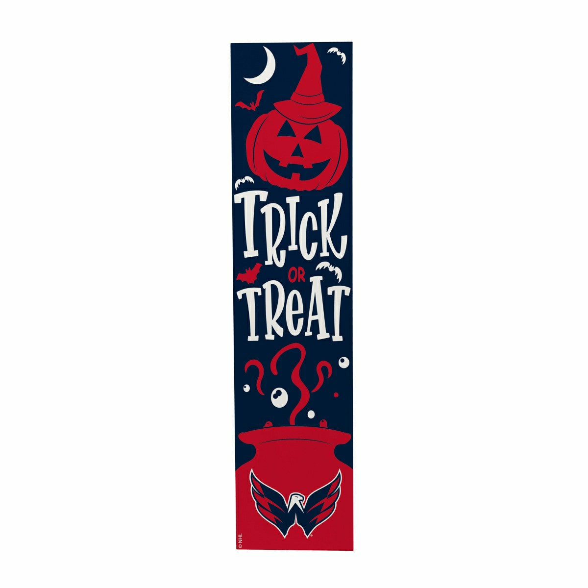 47" Double Sided Leaner, Washington Capitals, Halloween - NHL Home