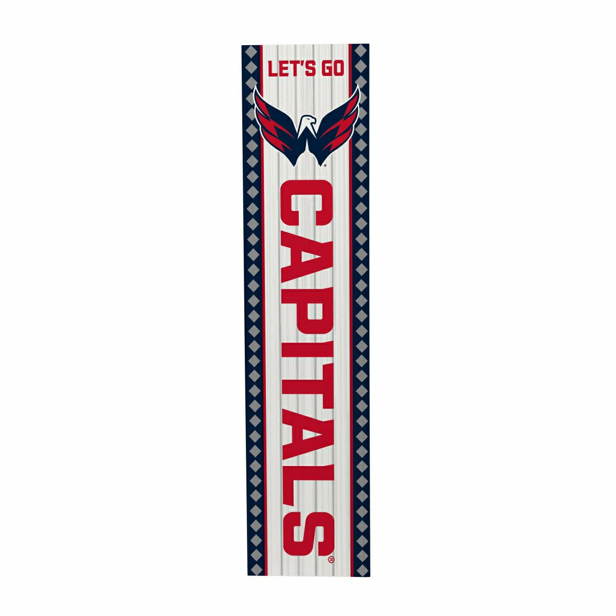 47" Double Sided Leaner, Washington Capitals, Christmas - NHL Home
