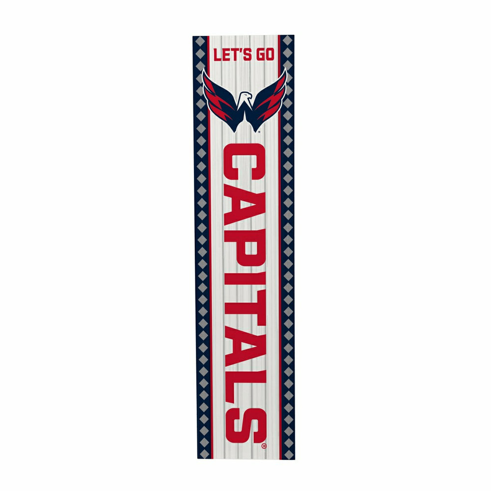 47" Double Sided Leaner, Washington Capitals, Christmas - NHL Home