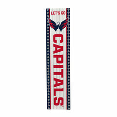 47" Double Sided Leaner, Washington Capitals, Christmas - NHL Home