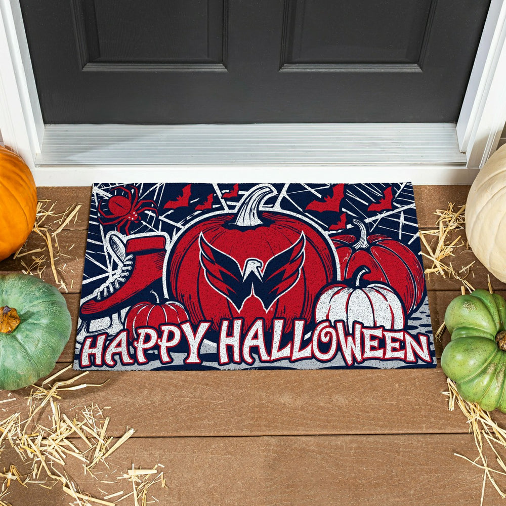 Washington Capitals Halloween PVC Mat, 28"x16" - NHL
