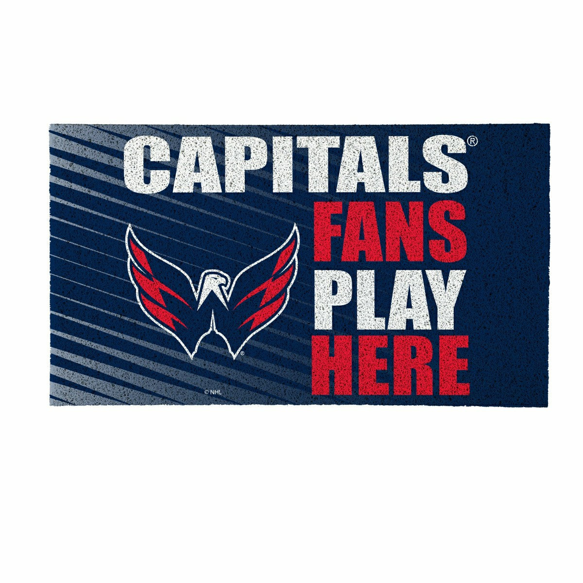 Washington Capitals Fan Mat, 28"x16" - NHL