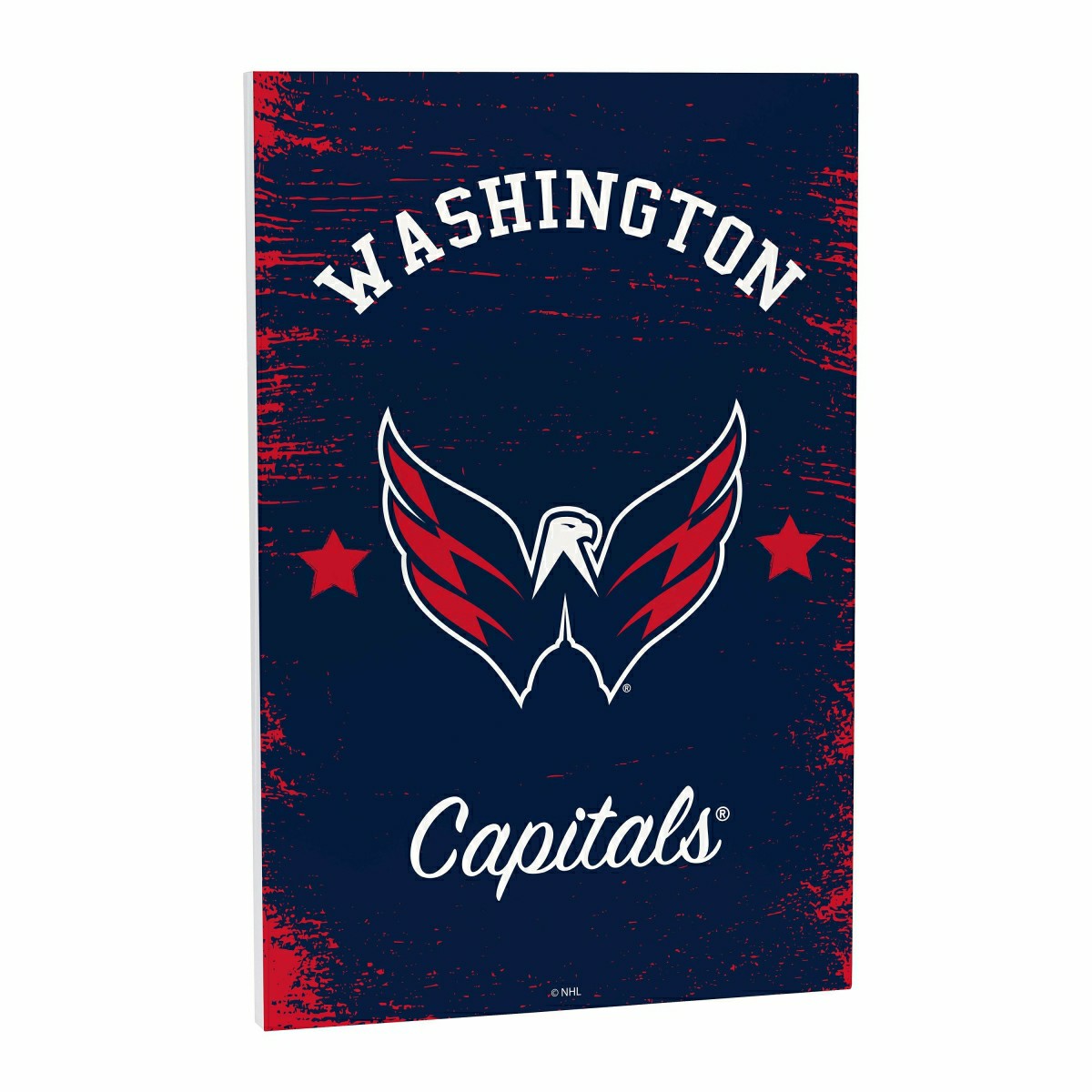 Washington Capitals Wood Wall Sign, 16x24 - NHL Home