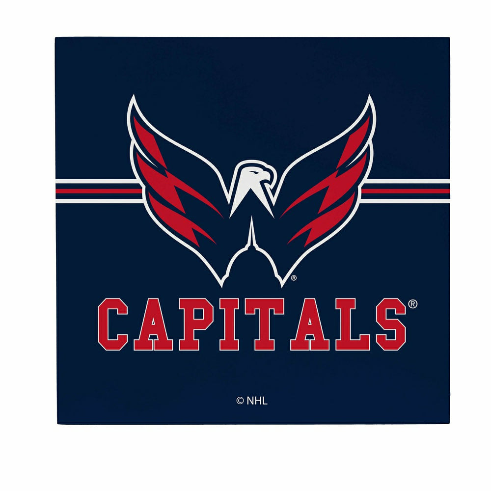 Washington Capitals Wood Wall Sign, 12x12 - NHL Home