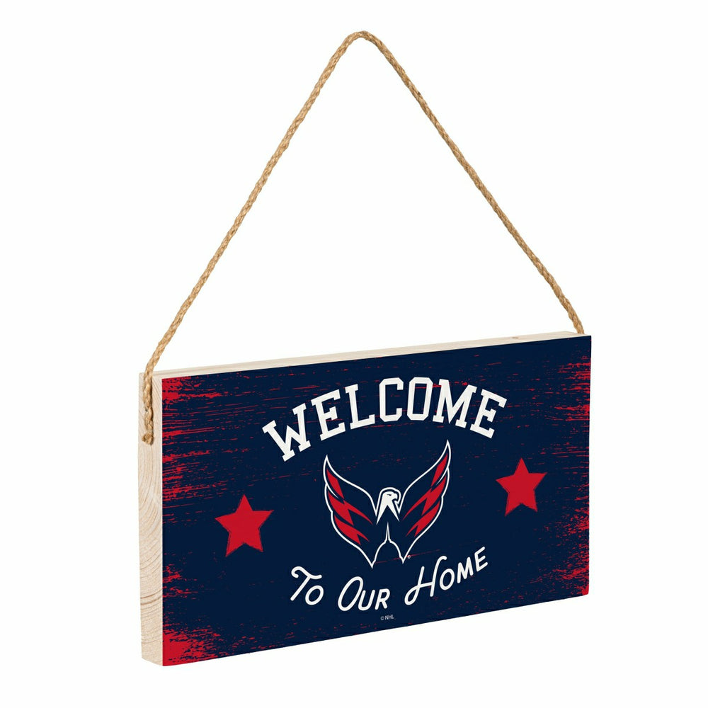 Washington Capitals Wood Wall Sign, 6x11 - NHL Home