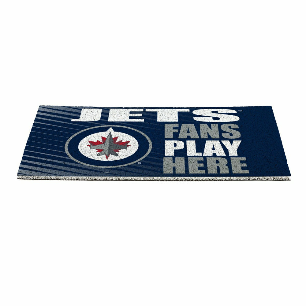 Winnipeg Jets Fan Mat, 28"x16" - NHL