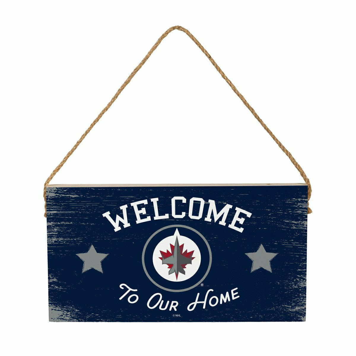 Winnipeg Jets Wood Wall Sign, 6x11 - NHL Home