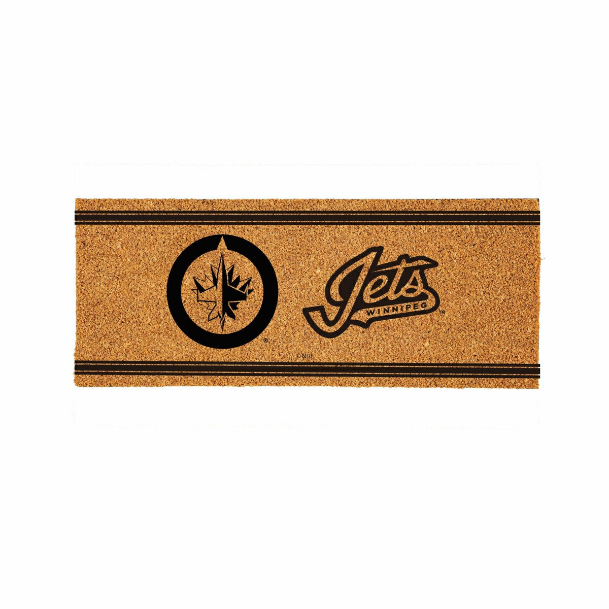Winnipeg Jets Extra Large One Color Coir Mat, 60"x24" - NHL