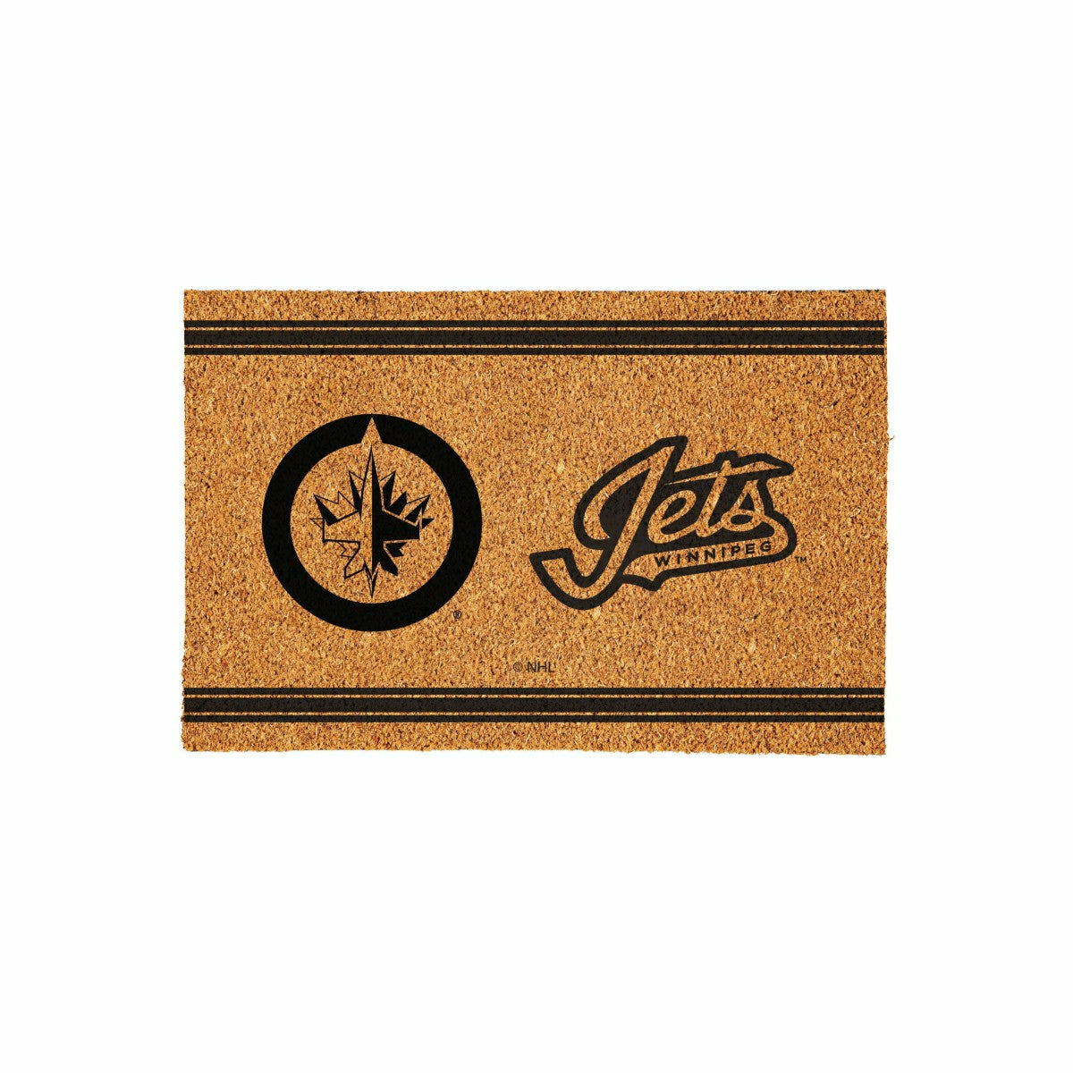 Winnipeg Jets Large One Color Coir Mat, 36"x24" - NHL