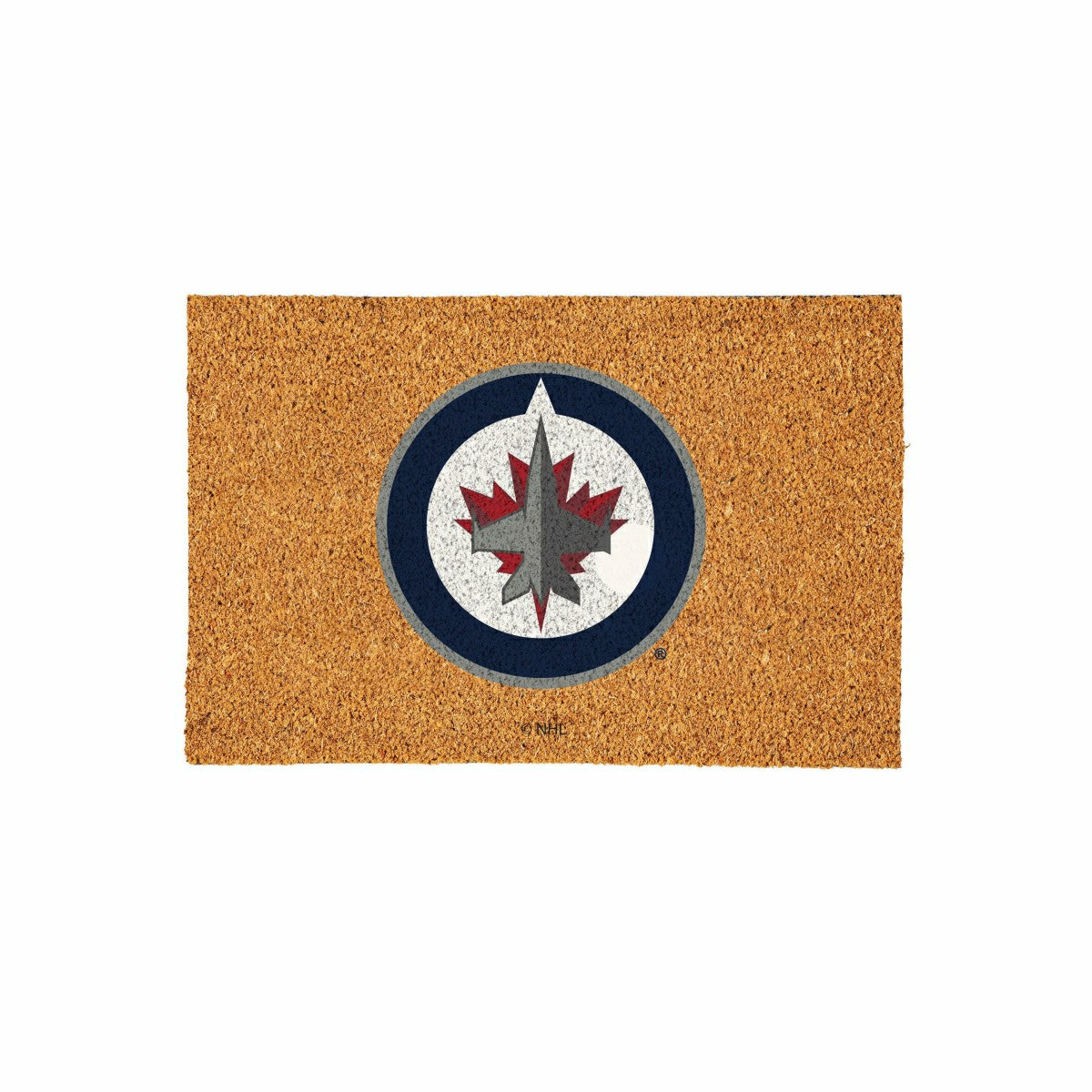 Winnipeg Jets Large Full Color Coir Mat, 36"x24" - NHL