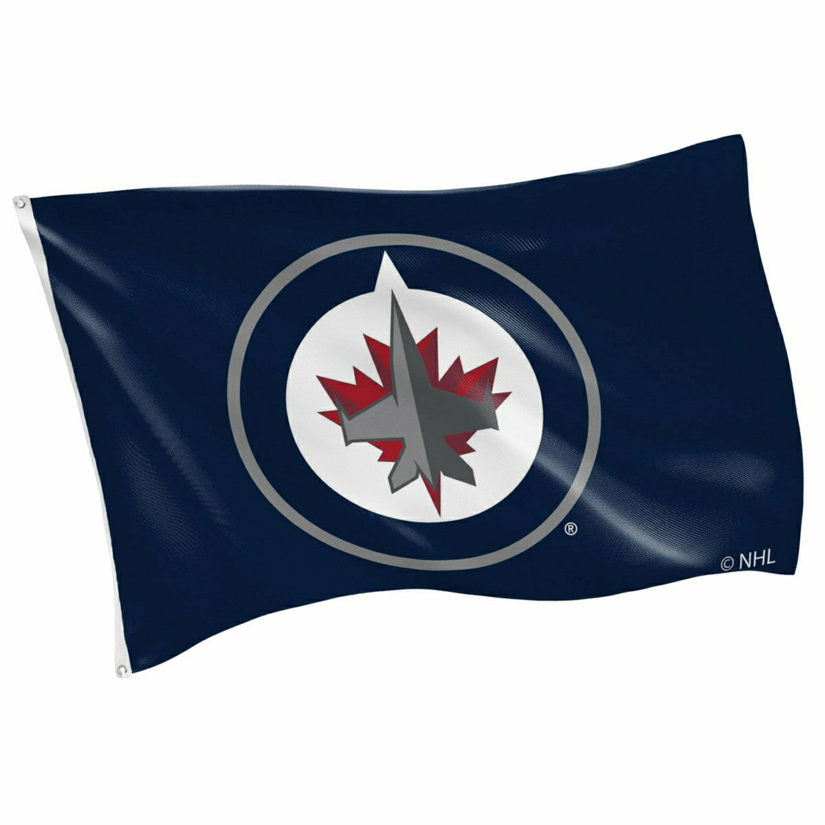 Winnipeg Jets Single Sided Flag w/ 2 Grommets, 3'x5' - NHL Home