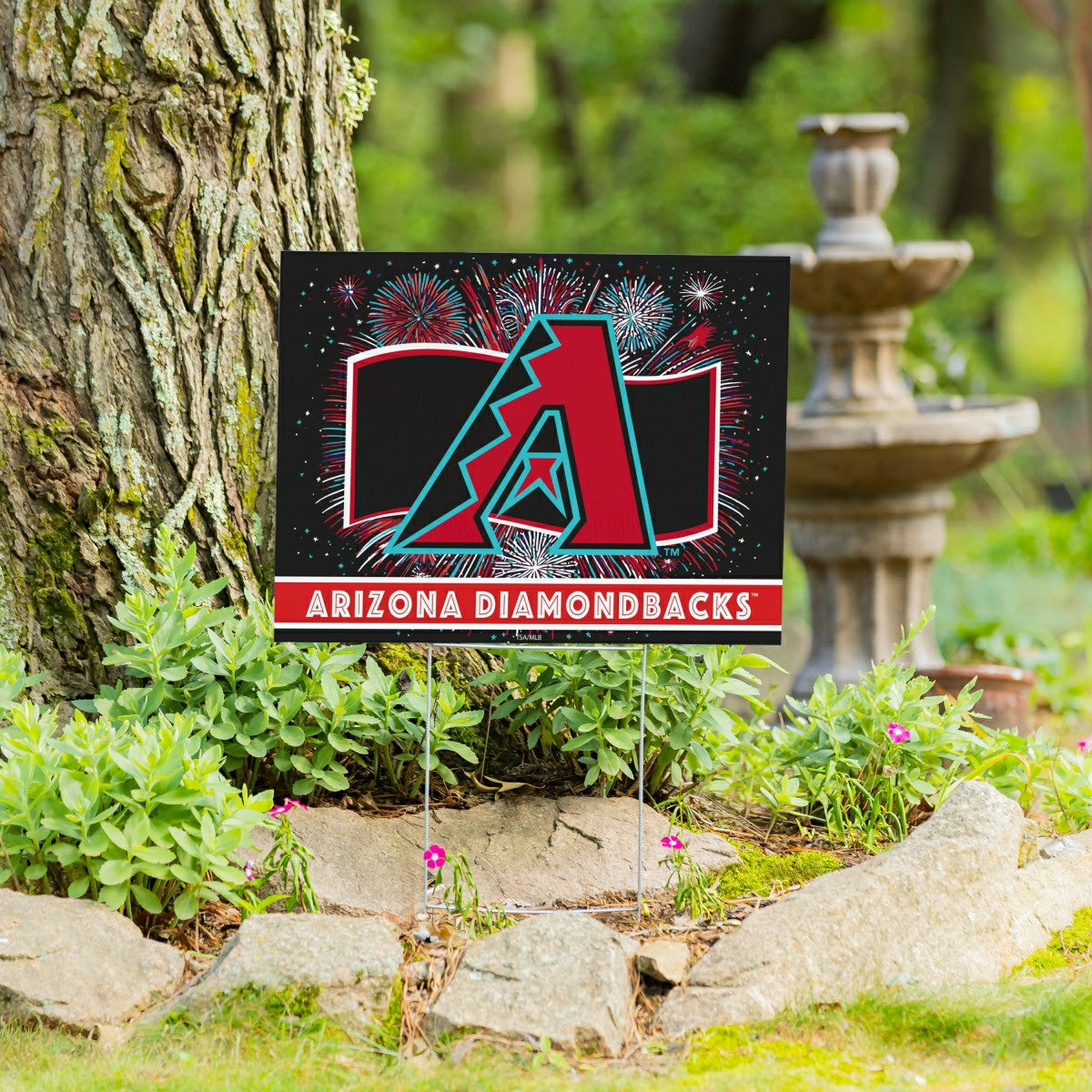 Arizona Diamondbacks Yard Sign, Patriotic - MLB Home