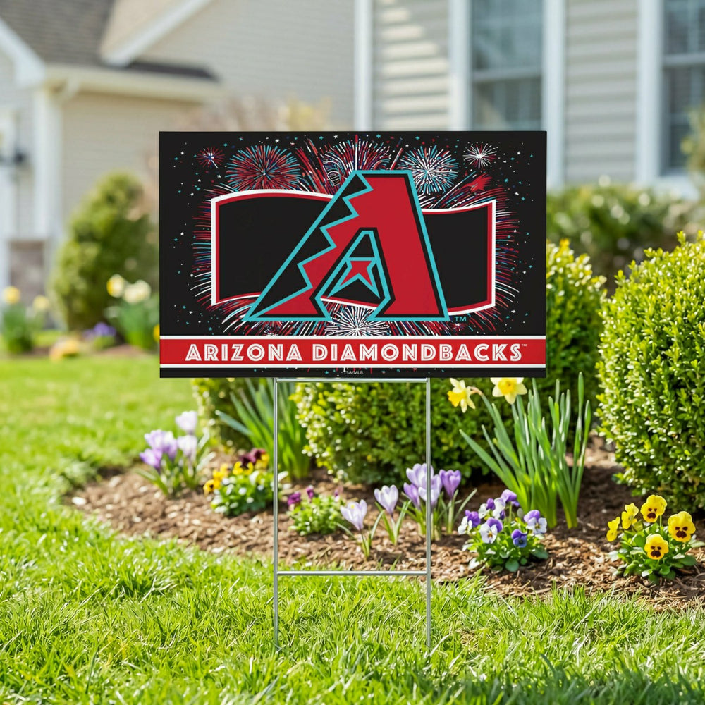 Arizona Diamondbacks Yard Sign, Patriotic - MLB Home