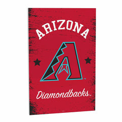 Arizona Diamondbacks Wood Wall Sign, 16x24 - MLB Home