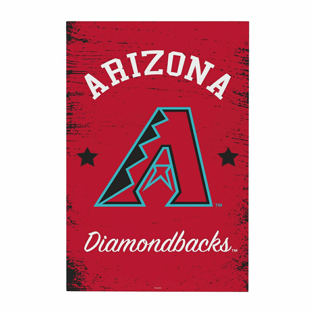 Arizona Diamondbacks Wood Wall Sign, 16x24 - MLB Home