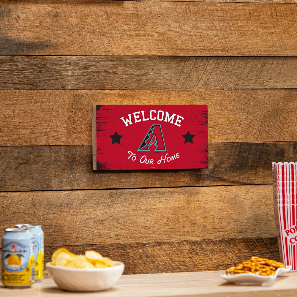 Arizona Diamondbacks Wood Wall Sign, 6x11 - MLB Home