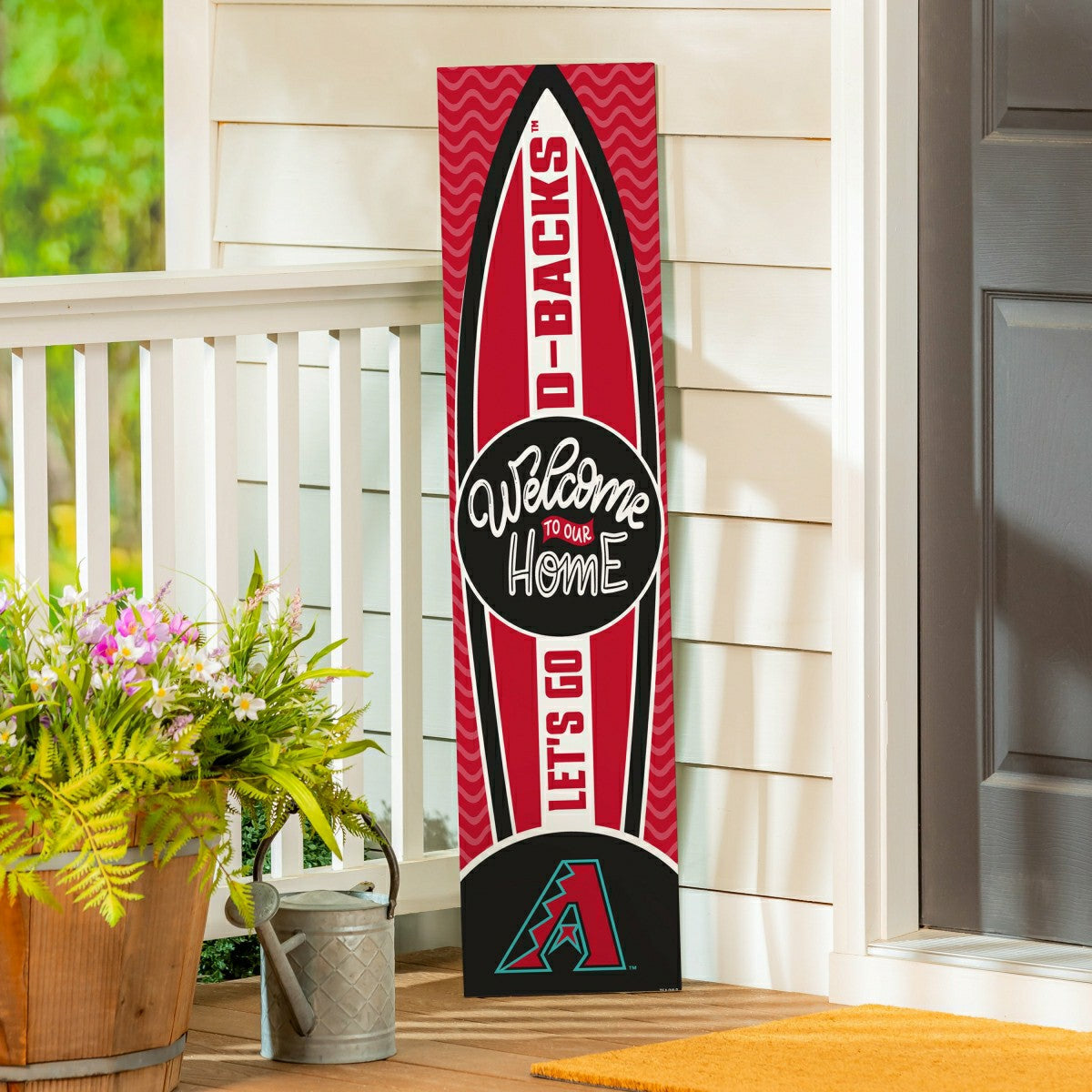 Arizona Diamondbacks Summer Seasonal Surfboard ECM Exclusive 47" Singl - MLB Home