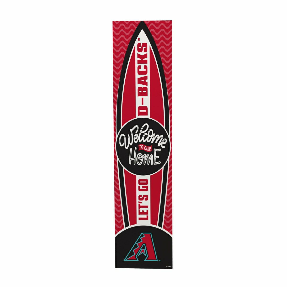 Arizona Diamondbacks Summer Seasonal Surfboard ECM Exclusive 47" Singl - MLB Home