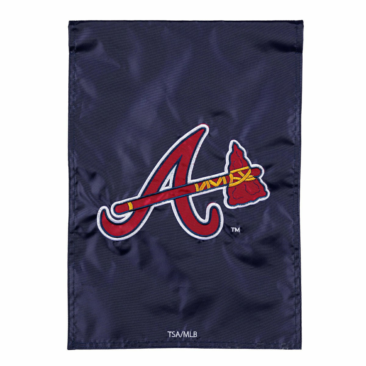 Atlanta Braves Applique Garden Flag - MLB Home