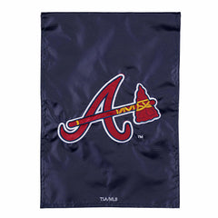 Atlanta Braves Applique Garden Flag - MLB Home
