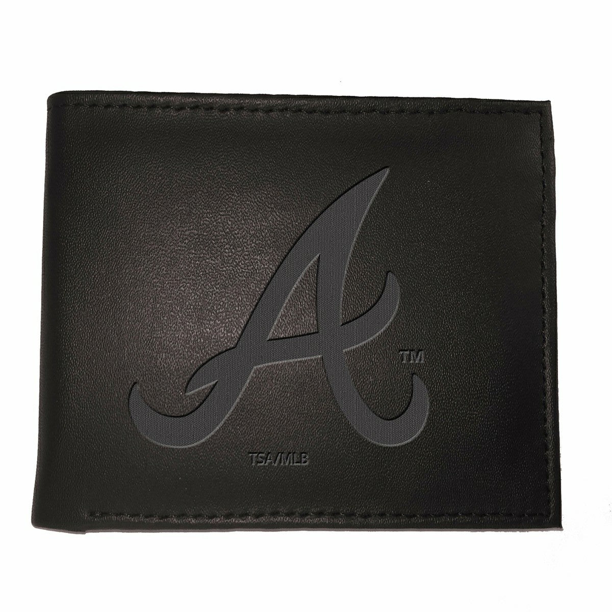 Atlanta Braves Bi-Fold Wallet Black - MLB Home