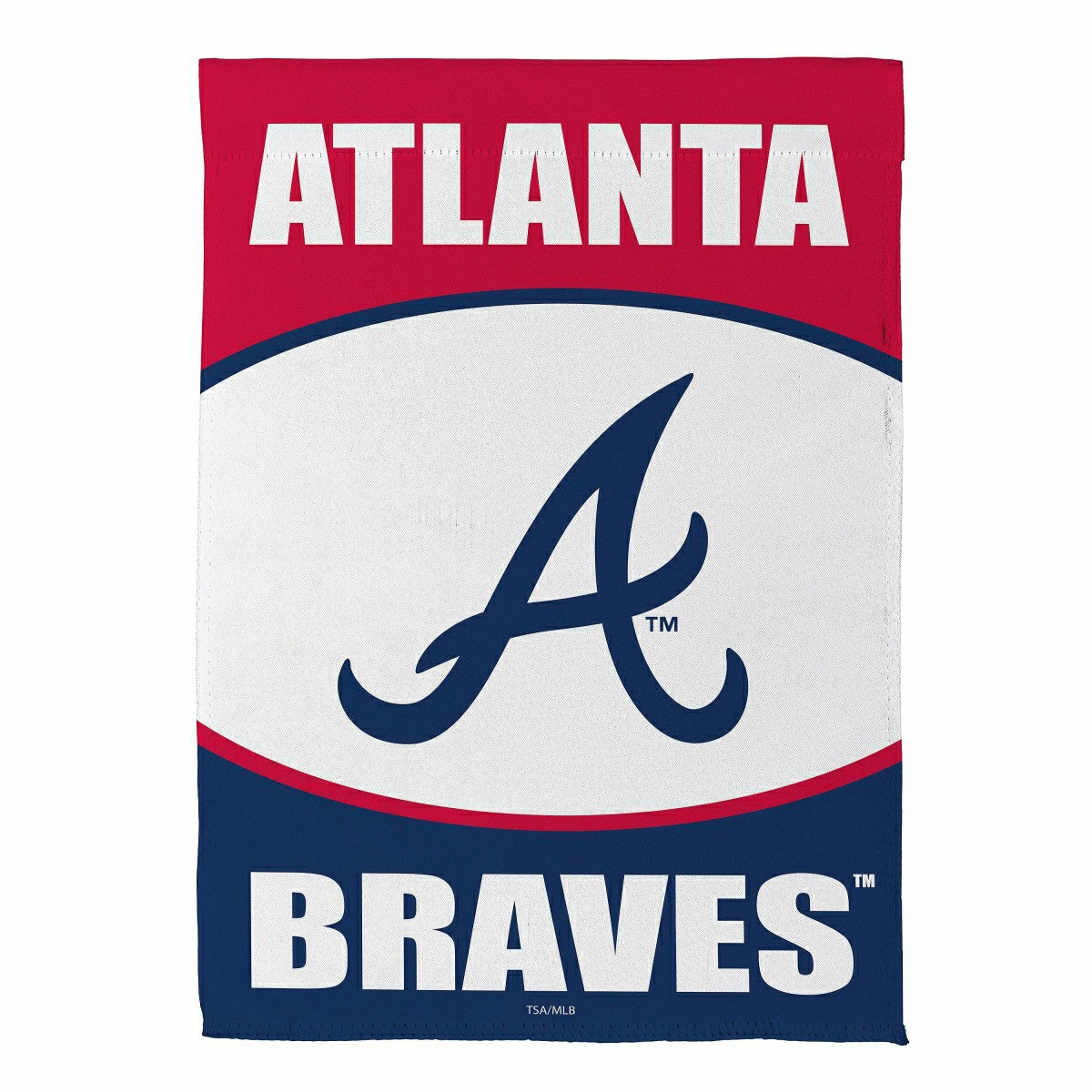 Atlanta Braves Suede Garden Flag - MLB Home