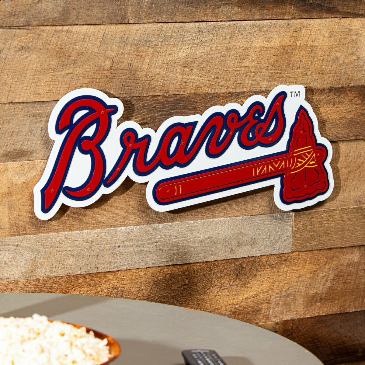 Atlanta Braves Premier Metal Wall Art - MLB Home