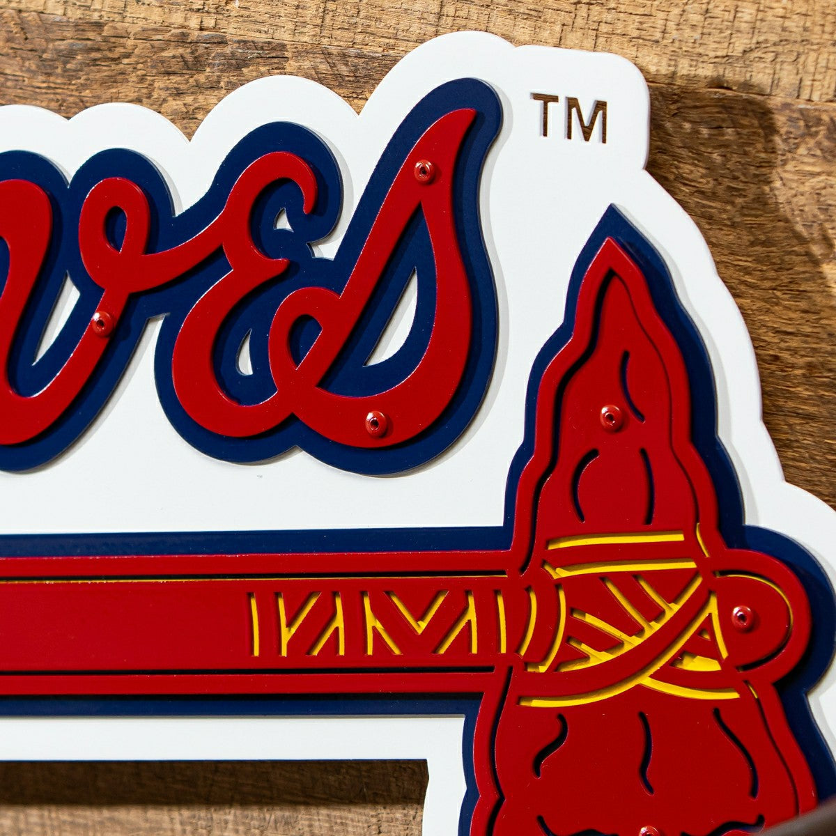 Atlanta Braves Premier Metal Wall Art - MLB Home
