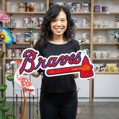 Atlanta Braves Premier Metal Wall Art - MLB Home