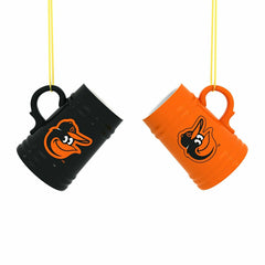 Baltimore Orioles Ceramic Mini Stein, 3oz, set of 2 - MLB Home