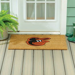 Baltimore Orioles Large Full Color Coir Mat, 36"x24" - MLB