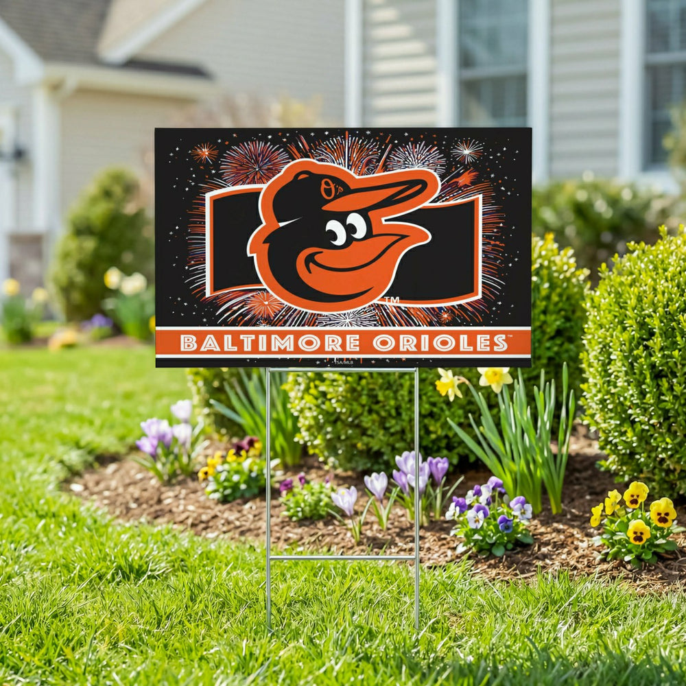 Baltimore Orioles Yard Sign, Patriotic - MLB Home