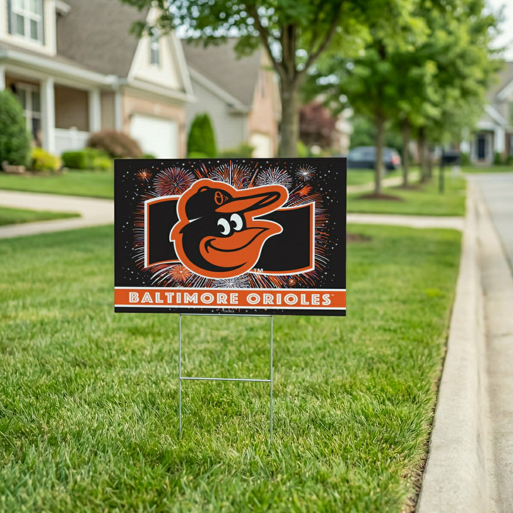 Baltimore Orioles Yard Sign, Patriotic - MLB Home