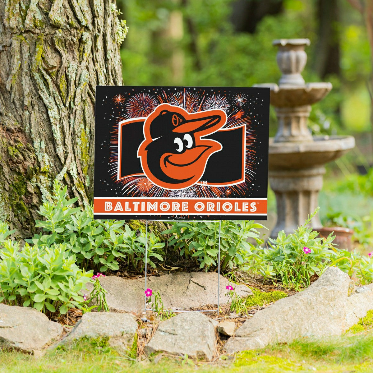 Baltimore Orioles Yard Sign, Patriotic - MLB Home