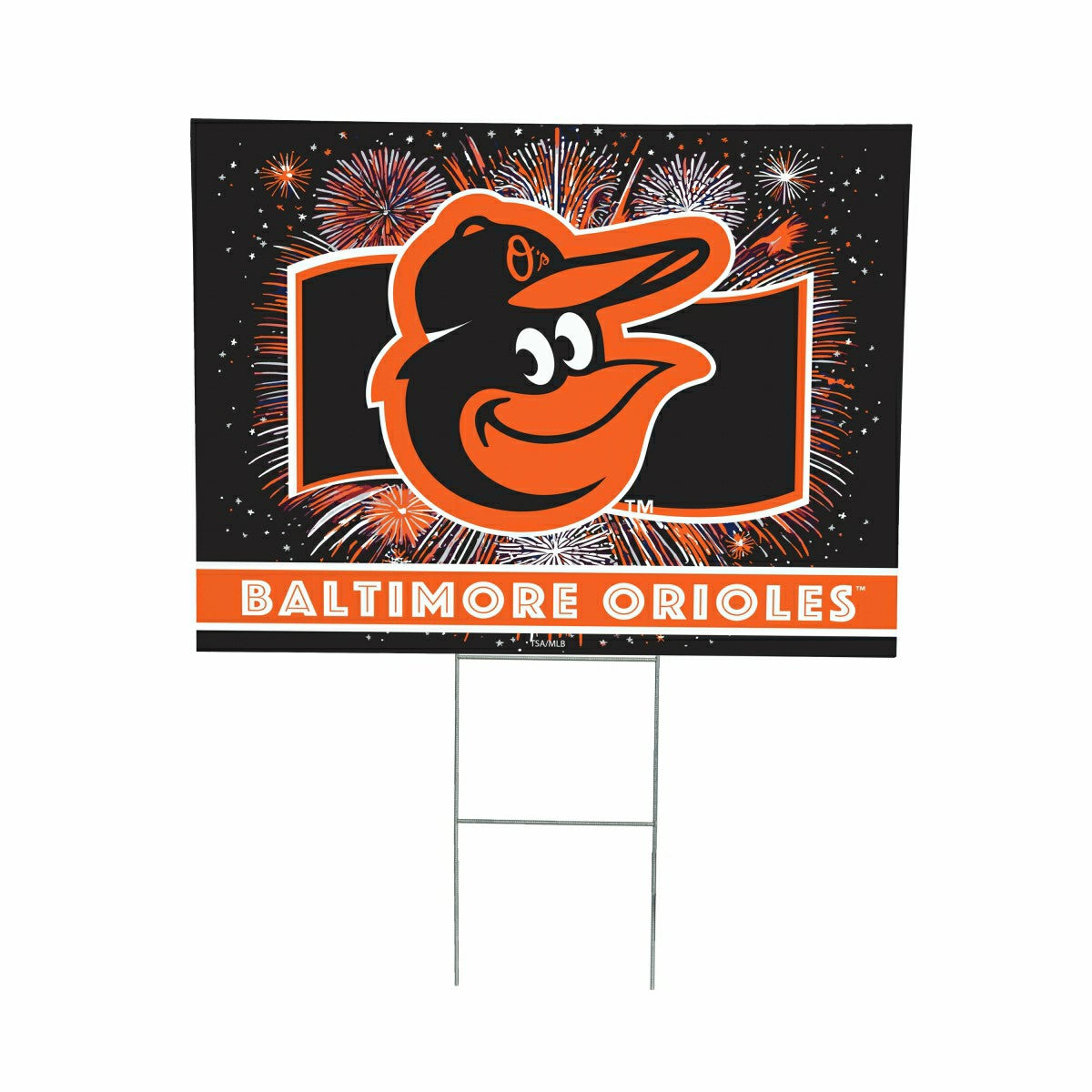 Baltimore Orioles Yard Sign, Patriotic - MLB Home