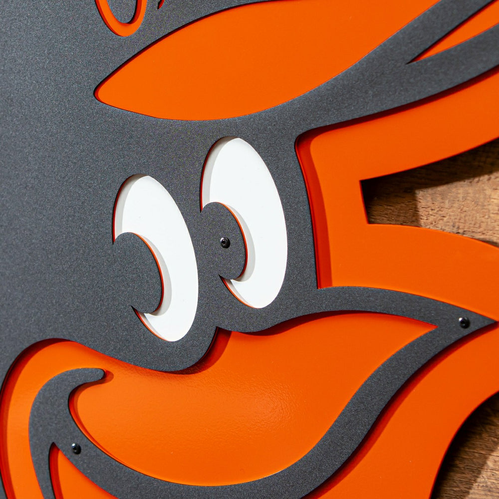 Baltimore Orioles Premier Metal Wall Art - MLB Home