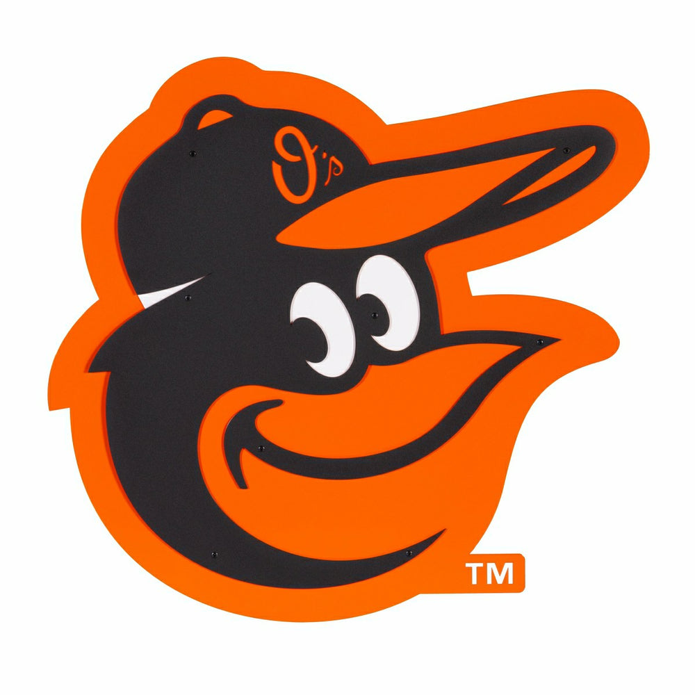 Baltimore Orioles Premier Metal Wall Art - MLB Home