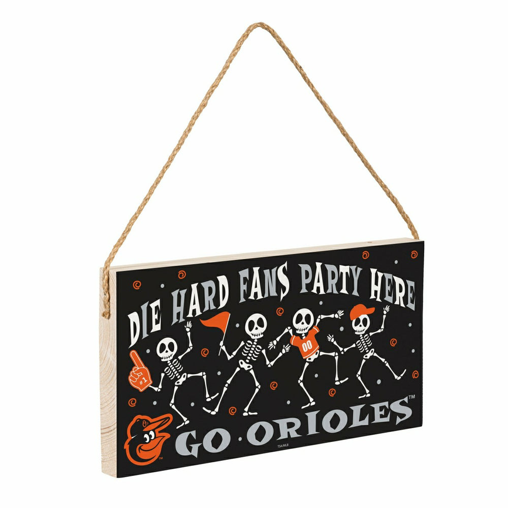 Baltimore Orioles Halloween Wood Wall Sign, 6x11 - MLB Home