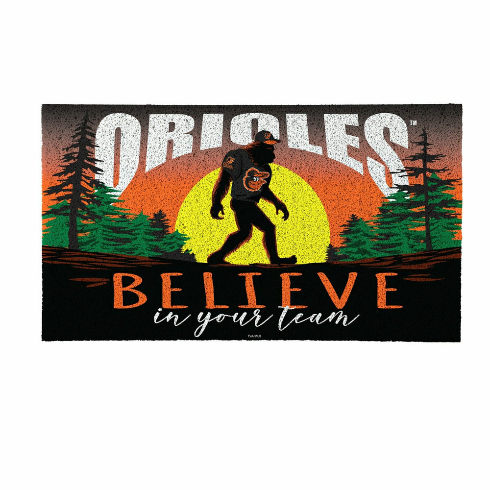 Baltimore Orioles Bigfoot PVC Mat, 28"x16" - MLB
