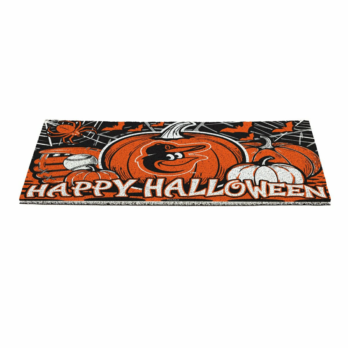 Baltimore Orioles Halloween PVC Mat, 28"x16" - MLB