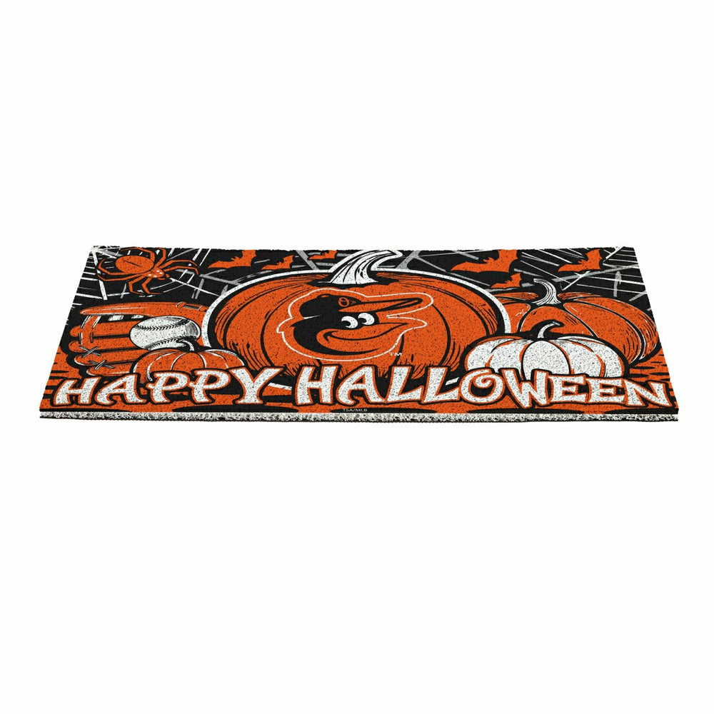 Baltimore Orioles Halloween PVC Mat, 28"x16" - MLB