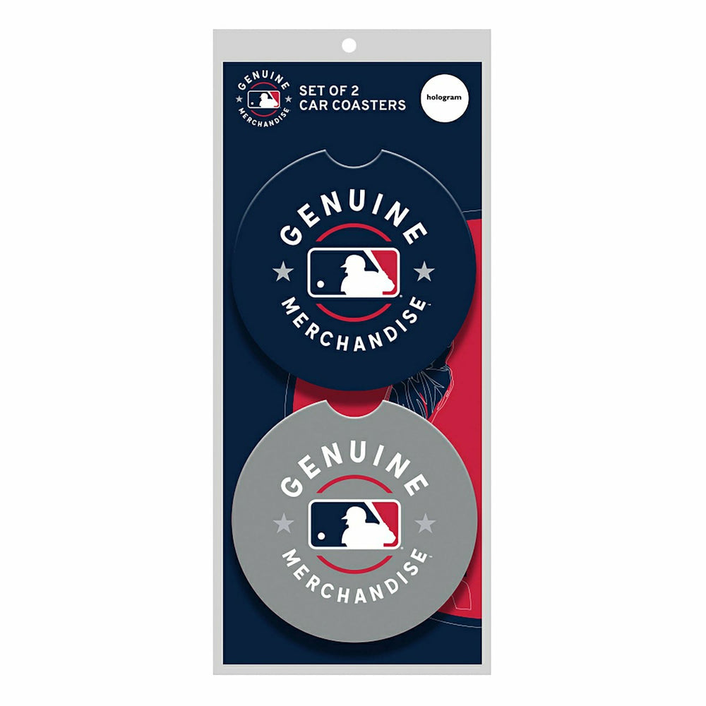Boston Red Sox Car Coaster Set, 2pc - MLB Home